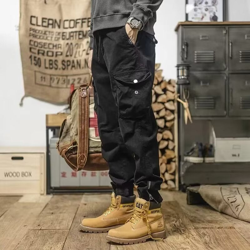 Trendige Herren Joggerhose, lockere Passform