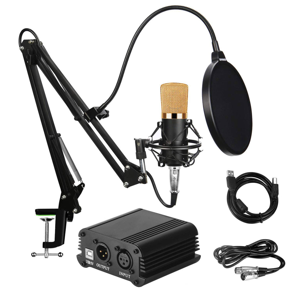 Kondensator-Mikrofon für Live-Streaming & Podcasts