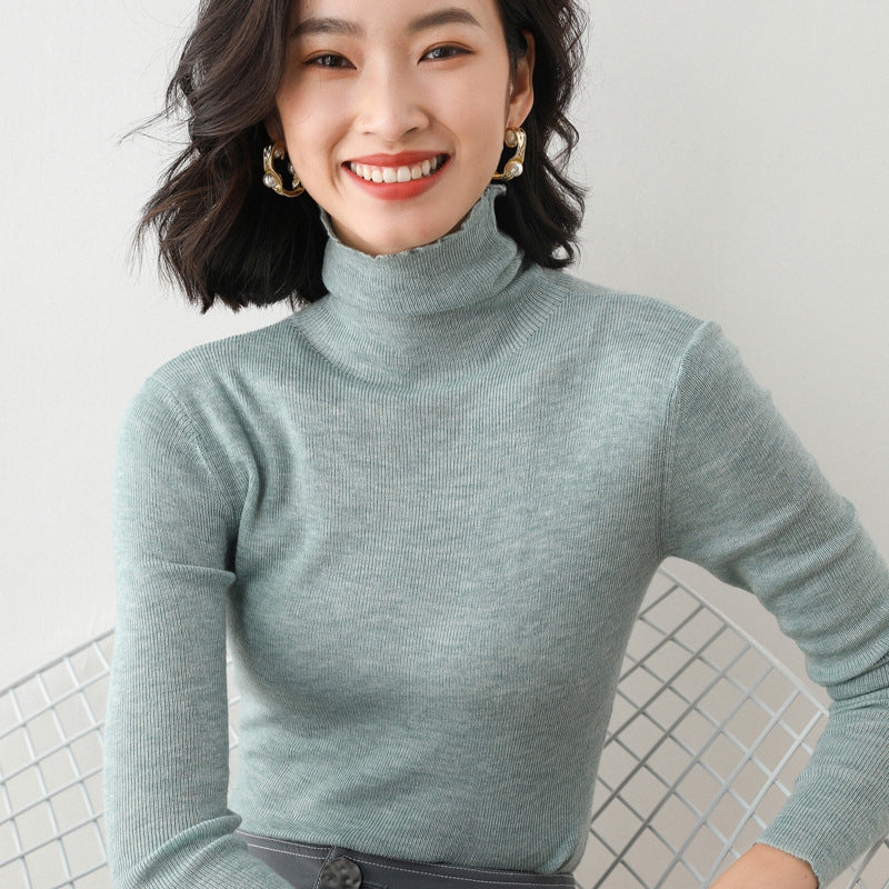Slim-Fit Strickpullover für Damen