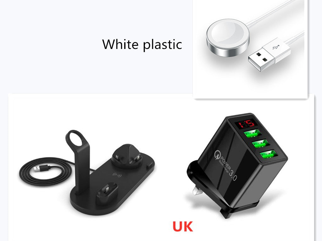 4-in-1 Wireless Ladestation mit Schnellladefunktion