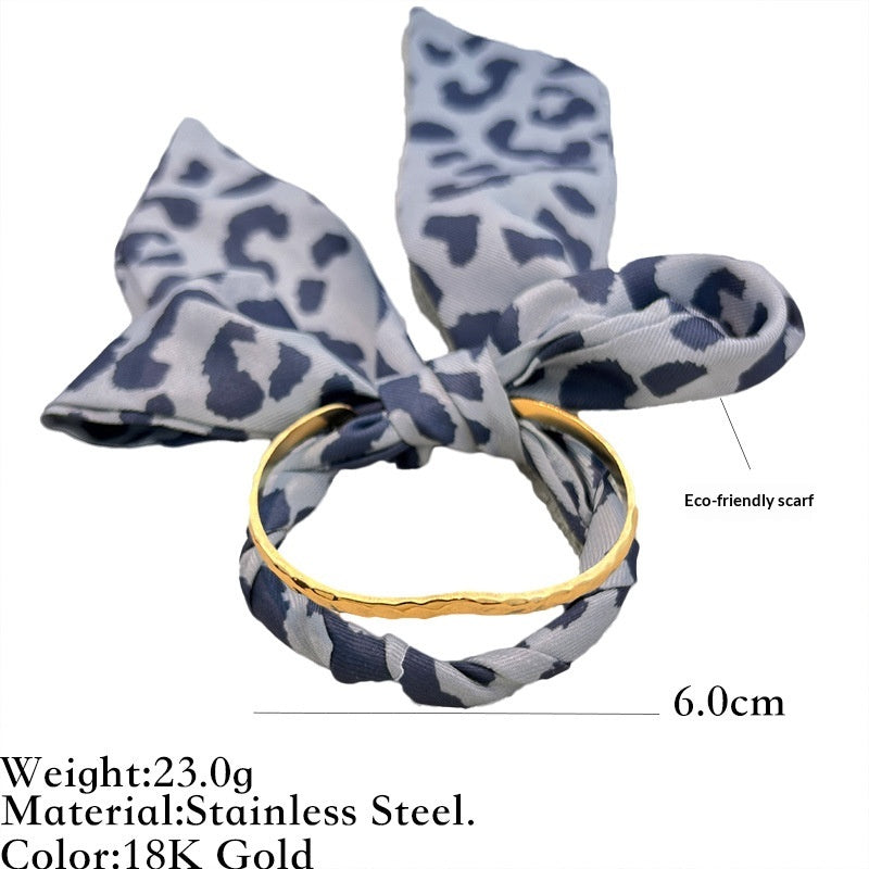 Breites Edelstahl-Openwork-Armband