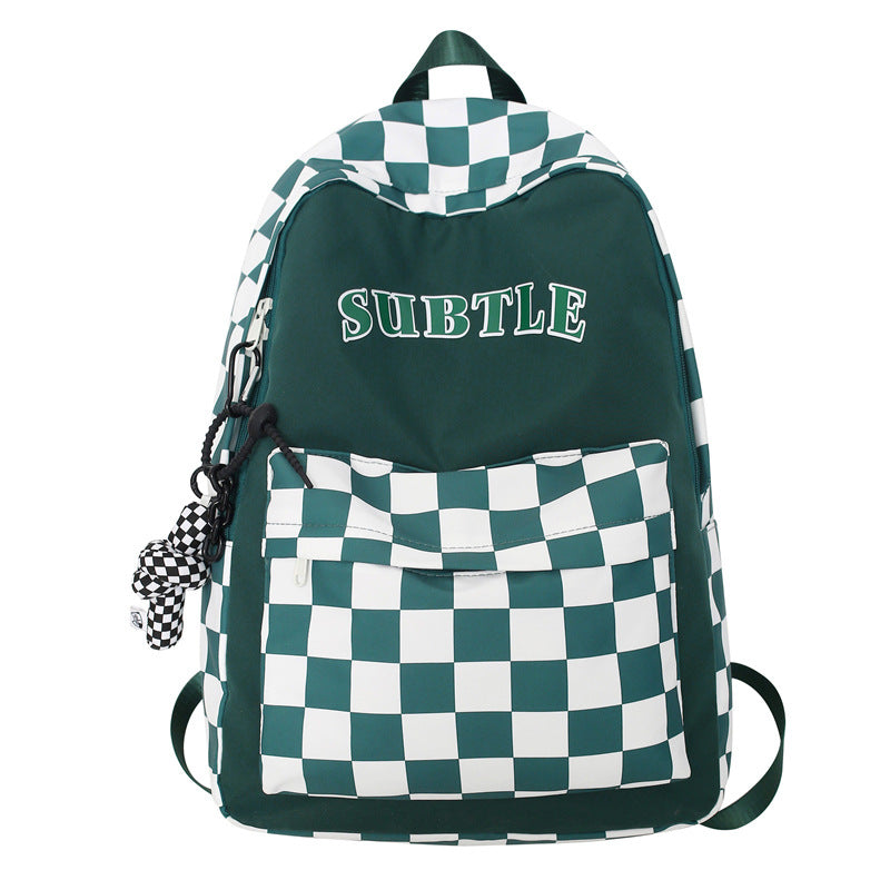 Trendiger Kariert-Rucksack für Studierende – Bild 8 | LuxeStyle