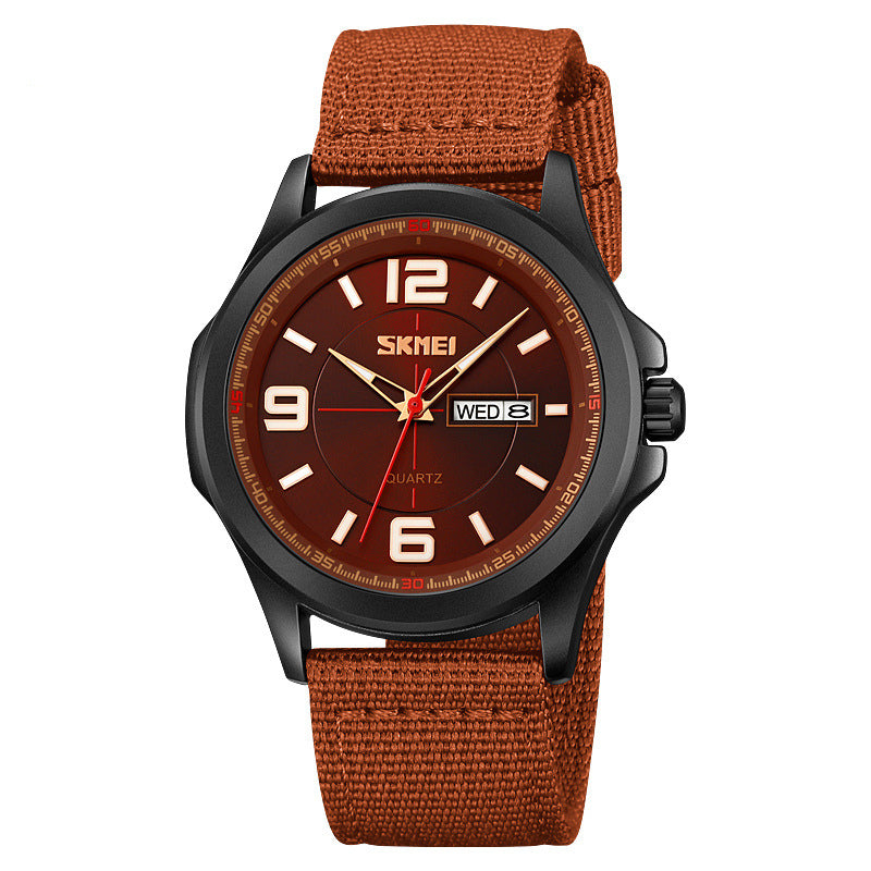Klassische Herrenuhr, Quarz, rund, Leuchtzeiger – Bild 8 | LuxeStyle