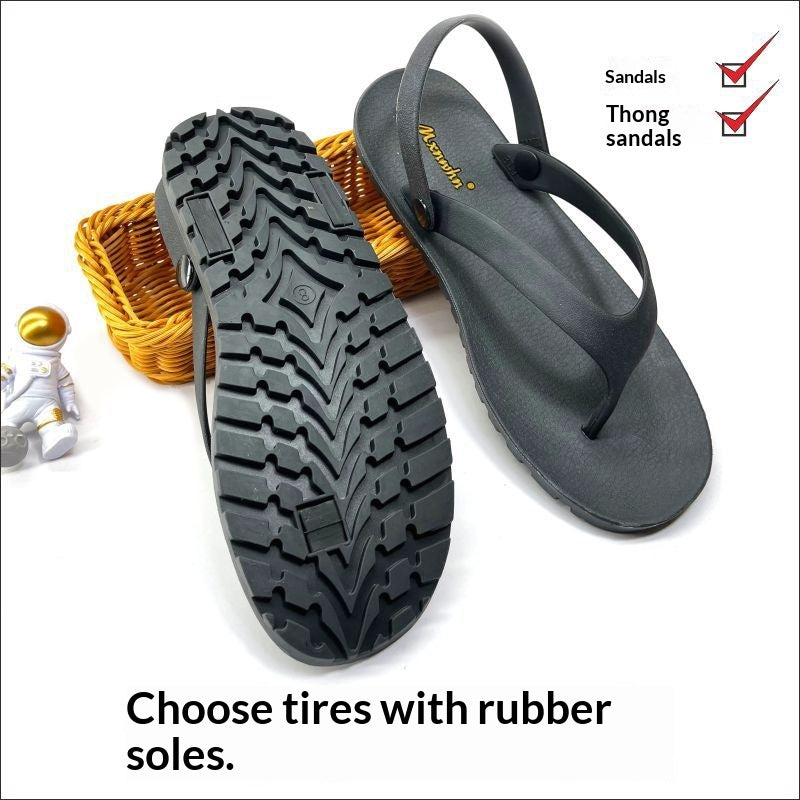 Thai Herren Sandalen aus recyceltem Reifengummi
