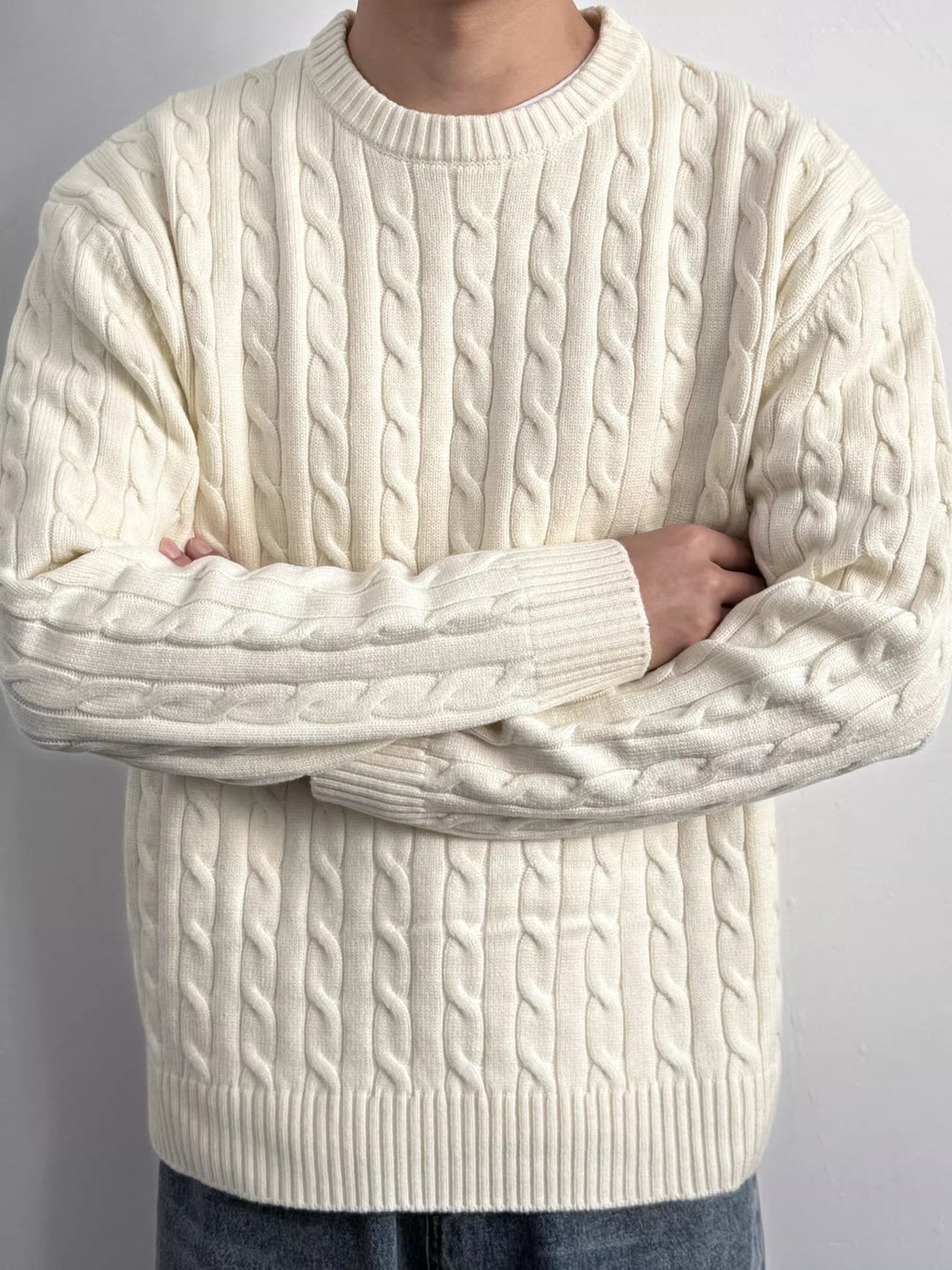 Minimalistischer Pullover