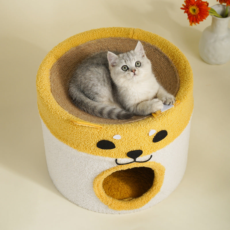 Katzen-Klettergerüst mit Liegemulde