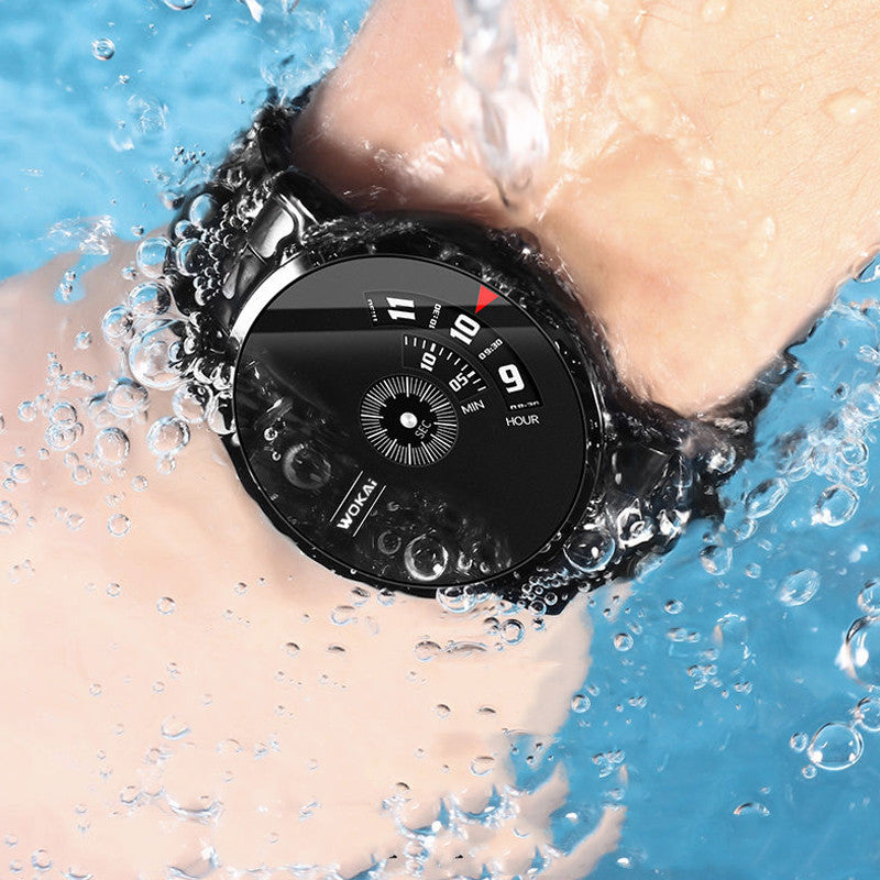 Wasserdichte Quarzuhr im Sport-Design – Bild 3 | LuxeStyle