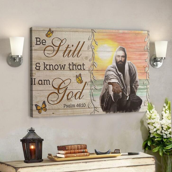 Gottes Leinwand mit Holzrahmen