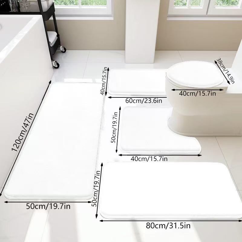 WC-Vorleger Set Kaschmir-Optik