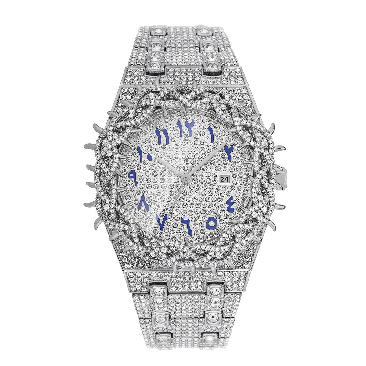 Mesh-Design Quarz Uhr