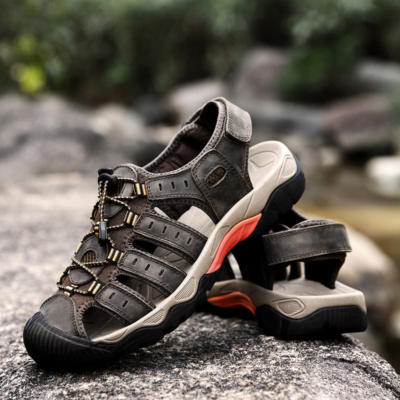 Herren Sandalen mit Zehenschutz