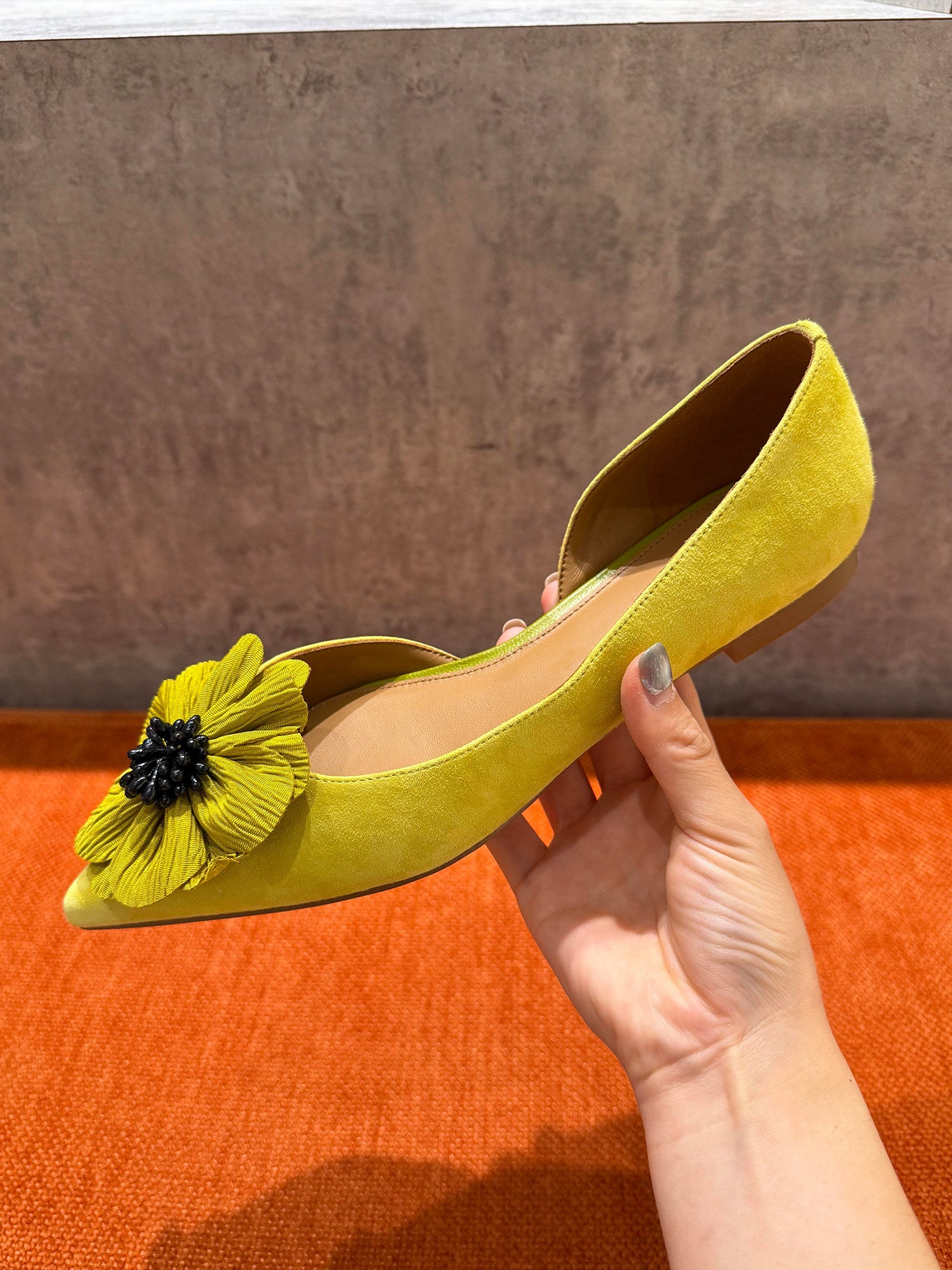 Neue Blumen Mary Jane Modische Flachschuhe 2026