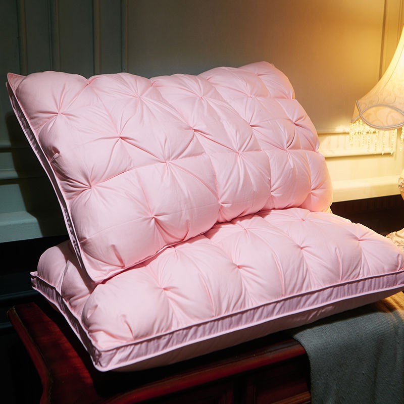 Kissen aus Baumwoll-Twist-Feder-Velours | LuxeStyle