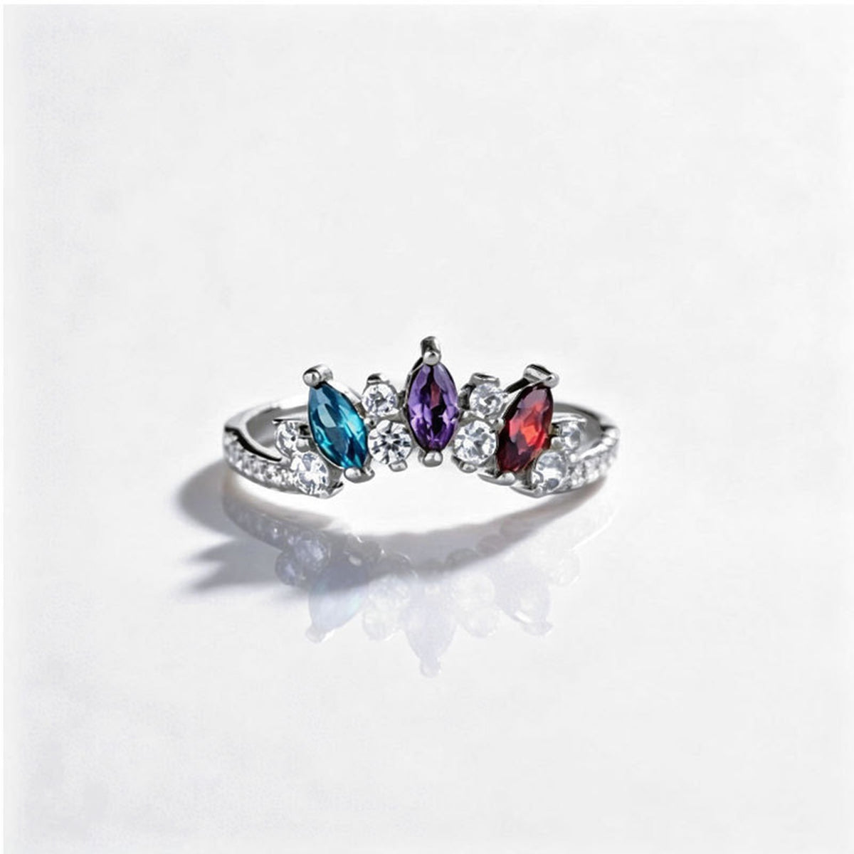 Personalisierter Zirkon-Ring – Bild 4 | LuxeStyle