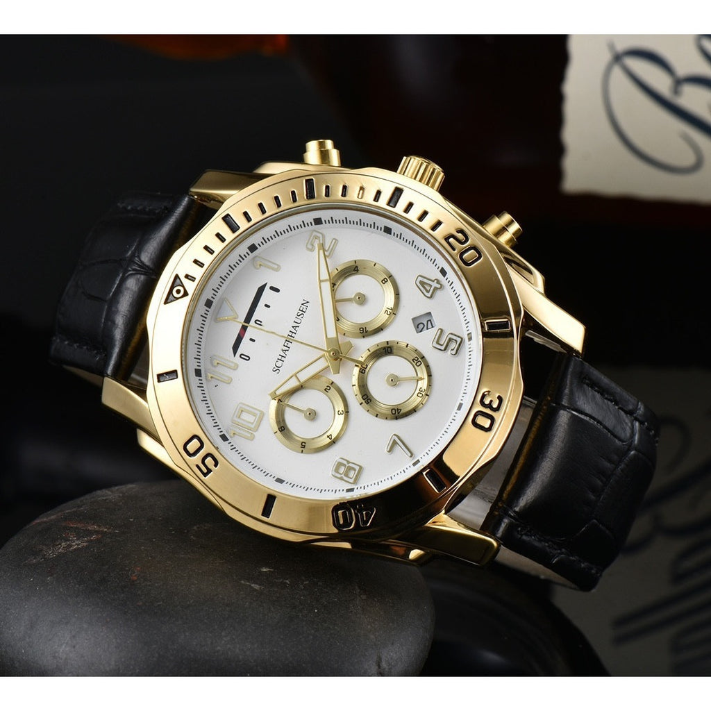 Herren Business Quarzuhr mit Chronograph
