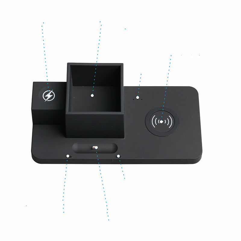 Dreifach-Ladestation für Handy, Armband und Kopfhörer – Bild 1 | LuxeStyle