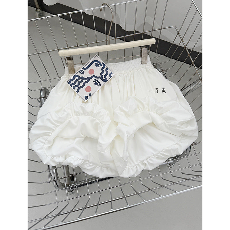 Puffy Bloom Minirock für Damen