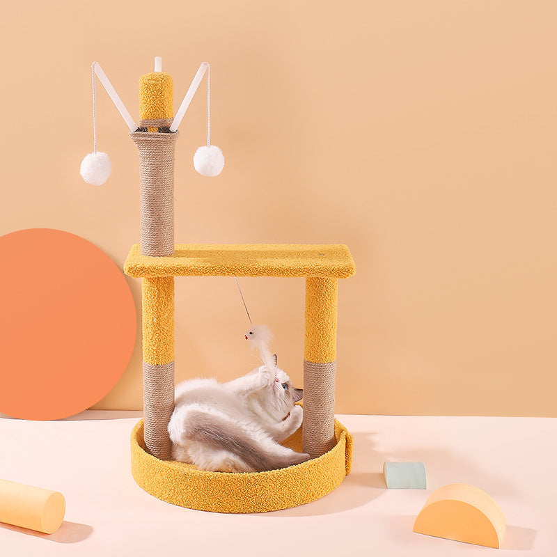 Klettergerüst mit Liegefläche für Katzen