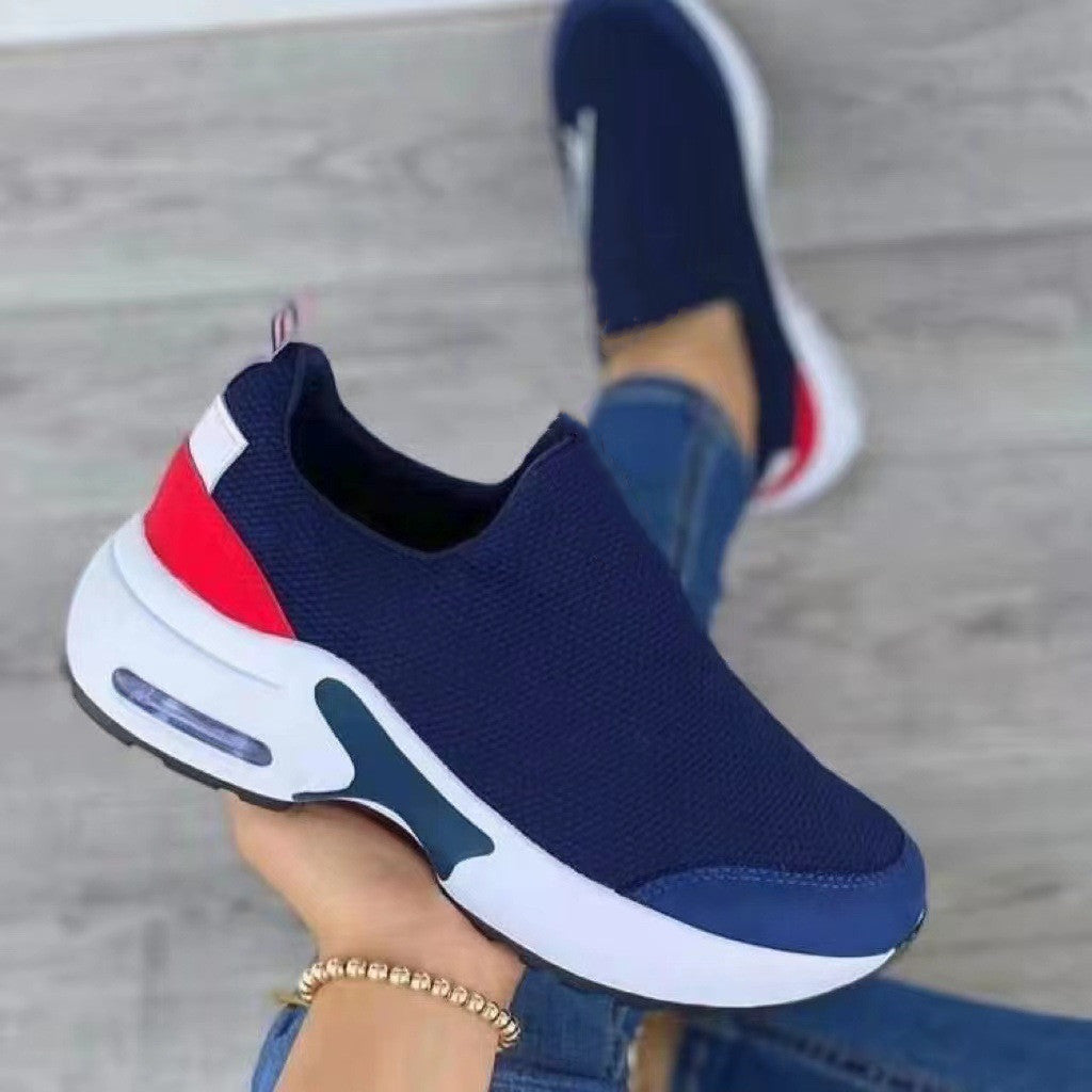 Damen Stretch-Sneaker mit Rundspitze