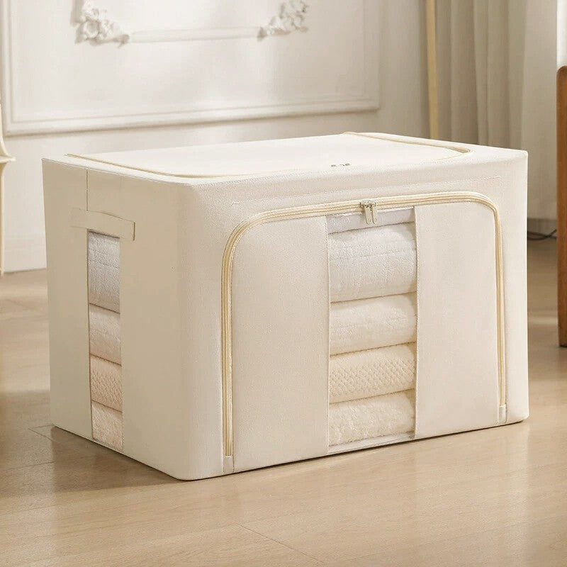 Faltbare Aufbewahrungsbox mit Sichtfenster