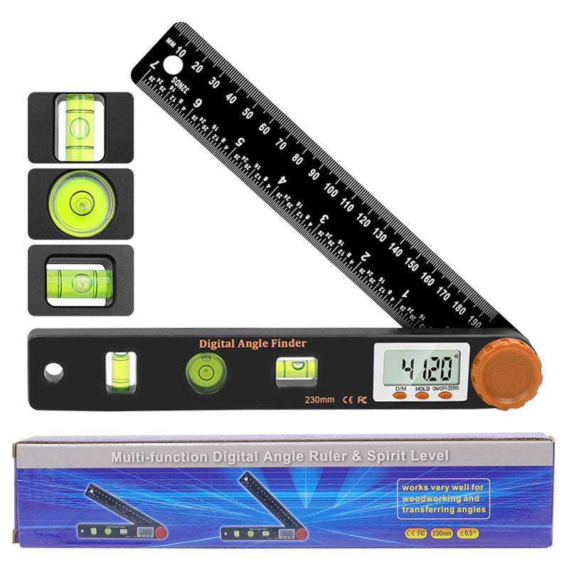 Winkel Lineal 4-in-1 Orange