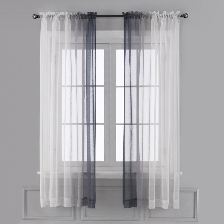Farbverlauf-Vorhang Leinen-Optik – Bild 9 | LuxeStyle