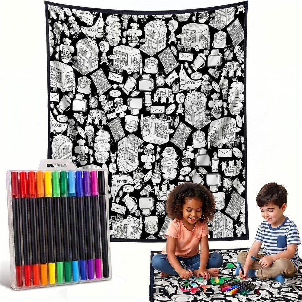 Kreative DIY-Decke für Zuhause