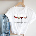 Wein-Dame Kurzarm