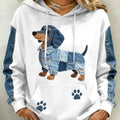 Hoodie mit 3D-Tierprint