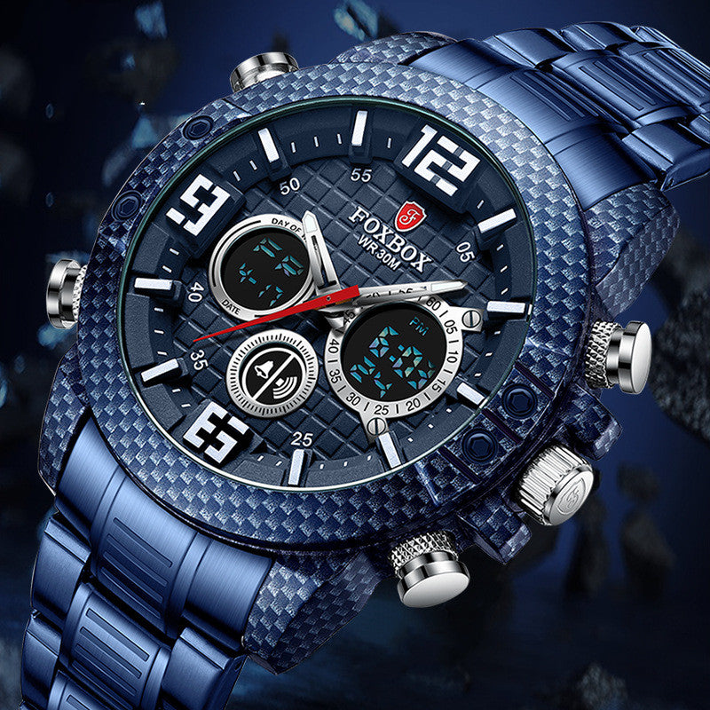 Multifunktionale Dual-Display-Uhr – Bild 7 | LuxeStyle