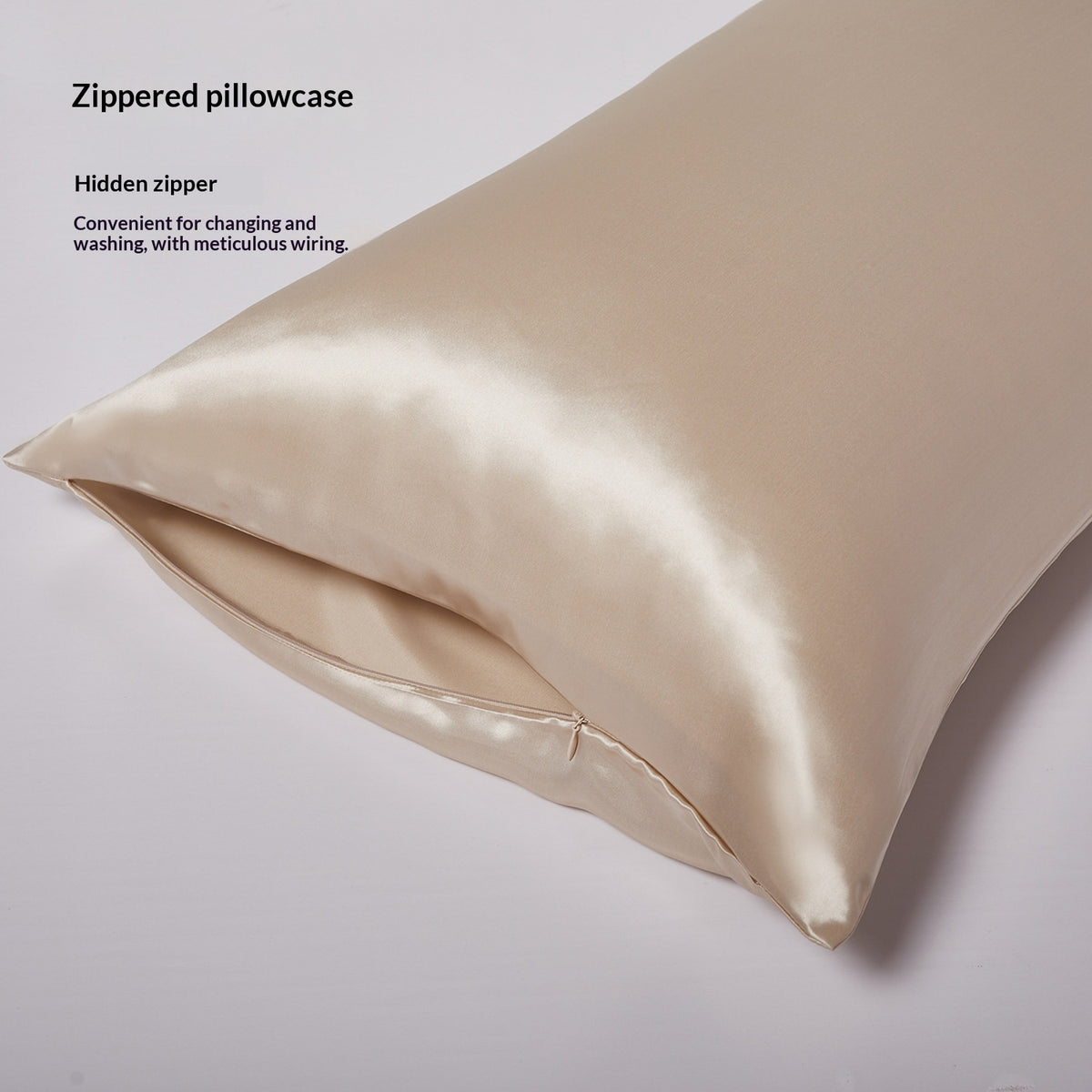 Silk-Kissenbezug 51x76 cm OEKO-Zertifikat – Bild 3 | LuxeStyle