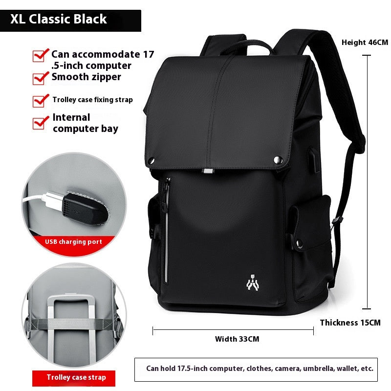 Freizeit-Laptop-Rucksack – Bild 3 | LuxeStyle