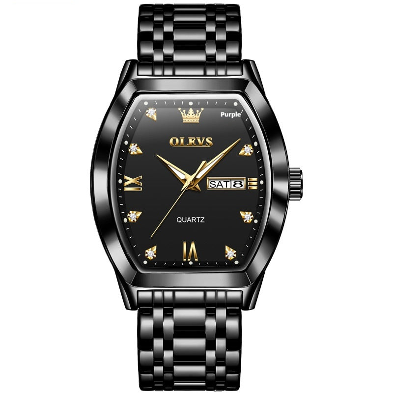 Quarz-Armbanduhr für Herren im Business-Stil