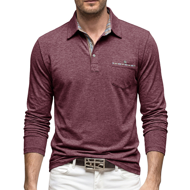 Polo-Shirt mit Tasche