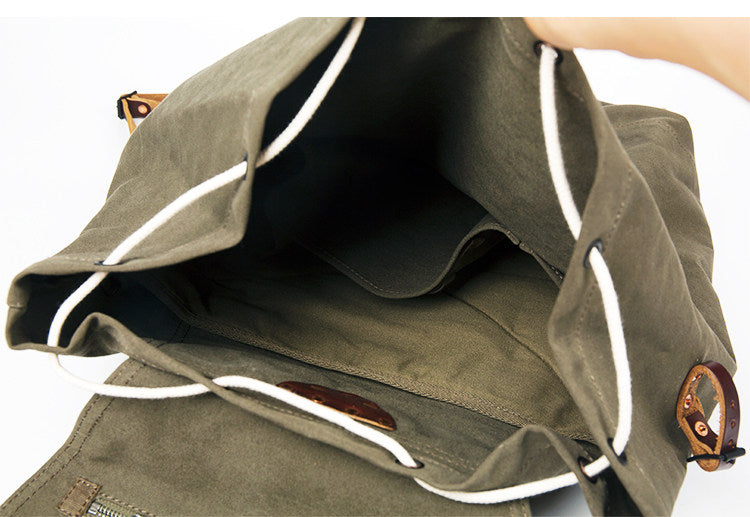 Retro Canvas Rucksack (Gross/Klein)