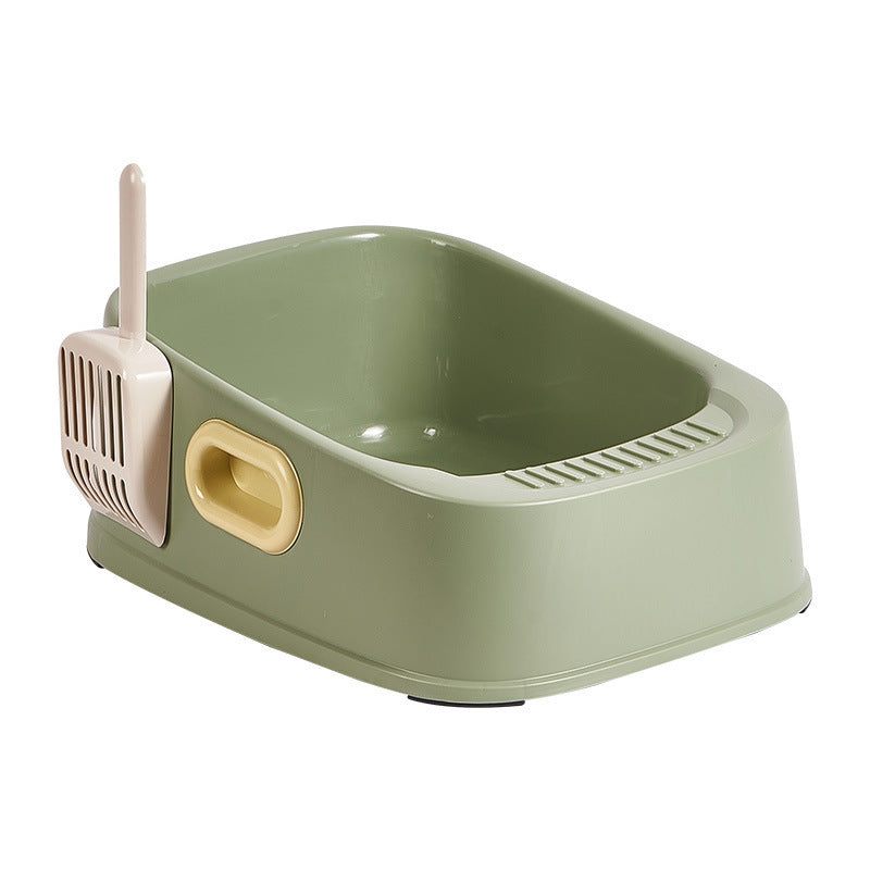 Katzen-Toilette mit Griff