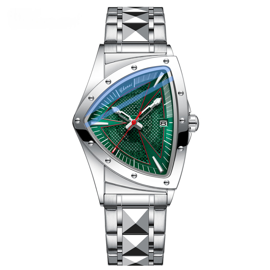 Herren-Armbanduhr mit Stahlband und Quarzwerk – Bild 14 | LuxeStyle