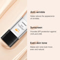 3-in-1 Anti-Falten Concealer & UV Foundation