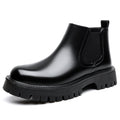 Fleecegefütterte High-Top Lederstiefel – Bild 7 | LuxeStyle