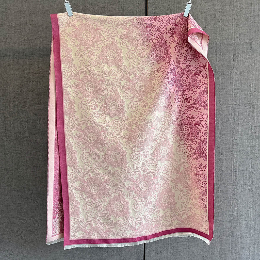 Patchwork Halstuch mit Vintage-Print – Bild 9 | LuxeStyle