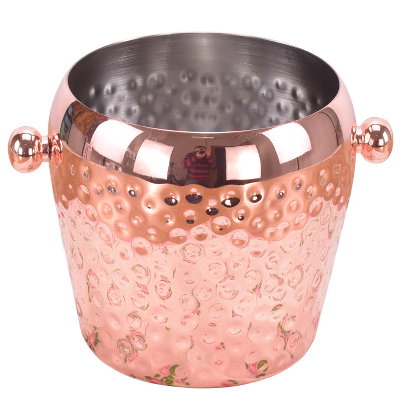 Stainless Steel Eisbecher 1 L mit Kupferbeschichtung | LuxeStyle