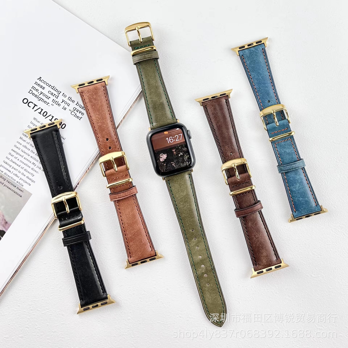 Armband für Apple Watch mit Dornschliesse | LuxeStyle