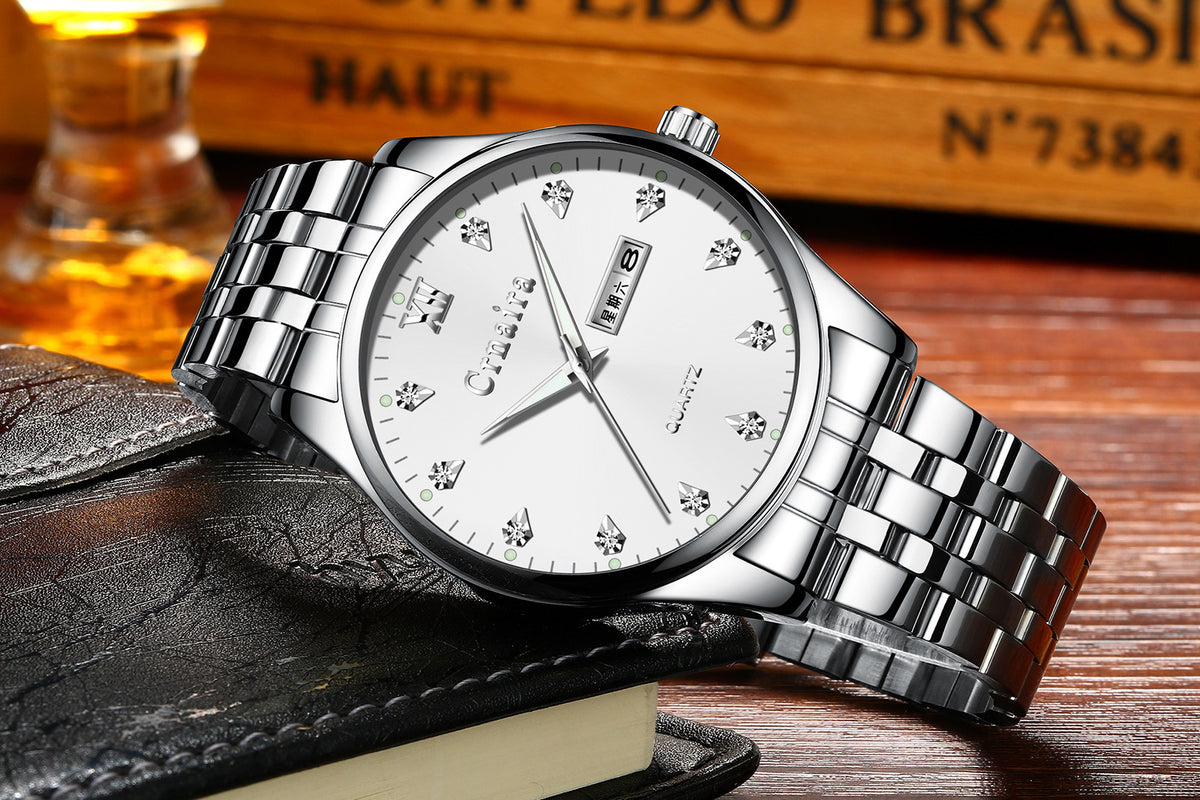 Business Herren Mode Quarz Kalender wasserdichte Uhr – Bild 11 | LuxeStyle