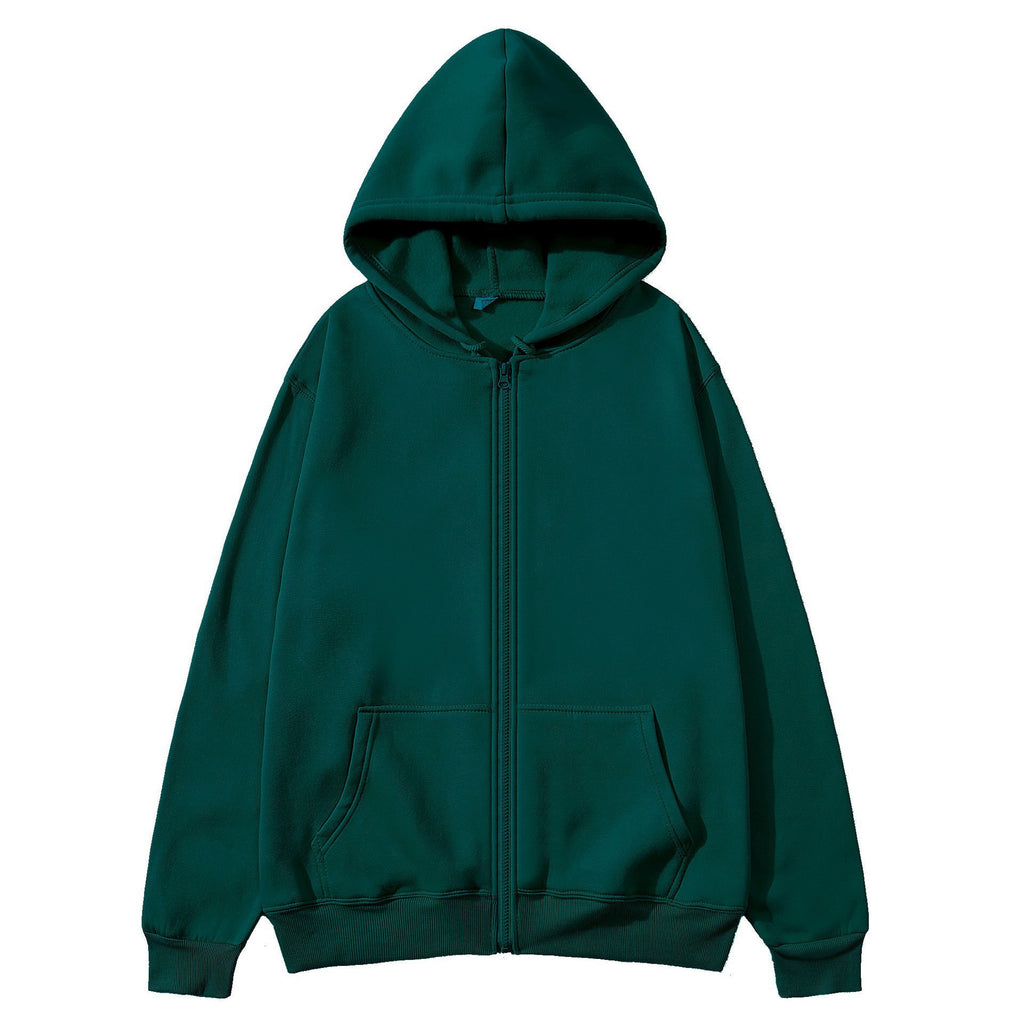 Damen Kapuzenjacke Fleece Loose-fit