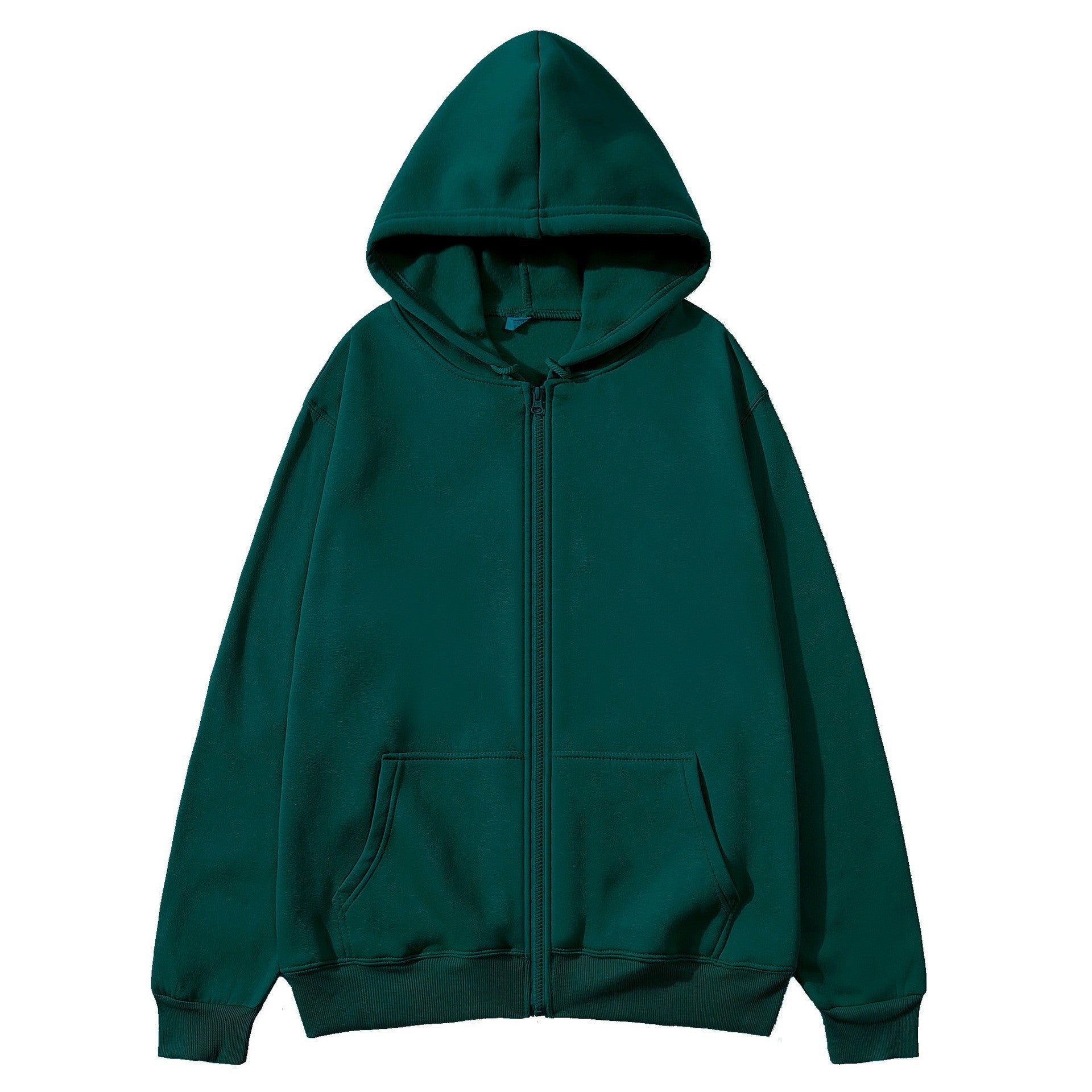 Damen Kapuzenjacke Fleece Loose-fit
