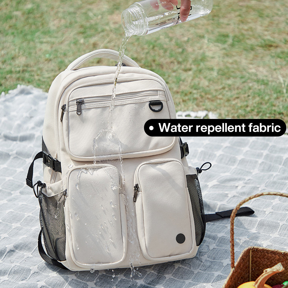 Computer-Rucksack 15 Zoll in Schwarz – Bild 6 | LuxeStyle