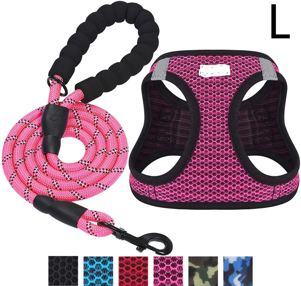 Reflektierender Hundegeschirr aus Nylon – Bild 5 | LuxeStyle