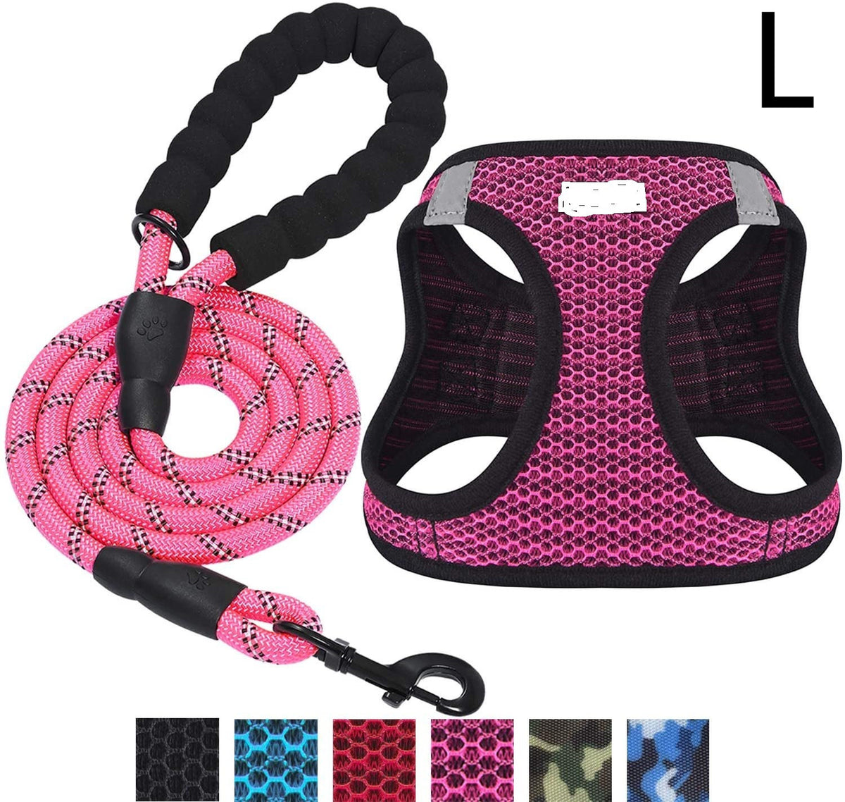 Reflektierender Hundegeschirr aus Nylon – Bild 5 | LuxeStyle