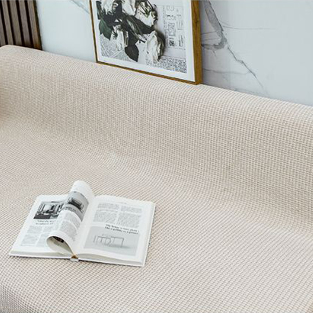 Sofa-Überwurf aus Leinen-Baumwoll-Mix