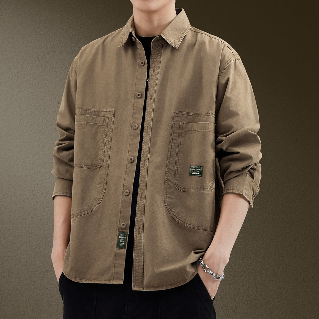 Retro Casual Hemd für Herren – Bild 1 | LuxeStyle